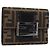 FENDI Portafoglio Mamma Baguette in tela Zucca Nero Marrone Auth 199693V