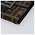 FENDI Portafoglio Mamma Baguette in tela Zucca Nero Marrone Auth 199693V - vista 7