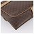 Céline Borsa a tracolla CELINE Macadam Canvas PVC Leather Brown Gold Auth ka5899 Marrone D'oro - vista 16