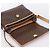 Céline Borsa a tracolla CELINE Macadam Canvas PVC Leather Brown Gold Auth ka5899 Marrone D'oro - vista 17