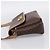 Céline Borsa a tracolla CELINE Macadam Canvas PVC Leather Brown Gold Auth ka5899 Marrone D'oro - vista 3