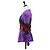 GUCCI Bluse aus Nylon The Hacker Project BALENCIAGA Collaboration Auth 198567M Lila - Ansicht 3
