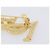 SAINT LAURENT Spilla Cassandra metal Gold Auth yk20754M D'oro - vista 12