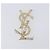 SAINT LAURENT Spilla Cassandra metal Gold Auth yk20754M D'oro - vista 2