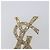 SAINT LAURENT Spilla Cassandra metal Gold Auth yk20754M D'oro - vista 3