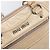 Borsa Miu Miu Vitellolux in pelle 2way Beige Silver Auth 197230V Argento - vista 19
