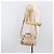 Borsa Miu Miu Vitellolux in pelle 2way Beige Silver Auth 197230V Argento - vista 28