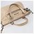 Borsa Miu Miu Vitellolux in pelle 2way Beige Silver Auth 197230V Argento - vista 6