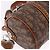 Borsa a mano Christian Dior Trotter Canvas Romantic PVC Marrone Argento Auth 195408SAV - vista 14