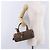 Borsa a mano Christian Dior Trotter Canvas Romantic PVC Marrone Argento Auth 195408SAV - vista 24