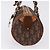 Borsa a mano Christian Dior Trotter Canvas Romantic PVC Marrone Argento Auth 195408SAV - vista 3