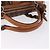 Borsa a mano Christian Dior Trotter Canvas Romantic PVC Marrone Argento Auth 195408SAV - vista 7