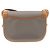 Borsa a tracolla Christian Dior PVC Canvas Gray Gold Auth BA15092 Marrone D'oro - vista 2