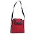 Céline Borsa a tracolla Circle CELINE Suede Red Gold Auth 198547A Rosso D'oro