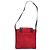 Céline Borsa a tracolla Circle CELINE Suede Red Gold Auth 198547A Rosso D'oro - vista 2