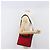 Céline Borsa a tracolla Circle CELINE Suede Red Gold Auth 198547A Rosso D'oro - vista 23