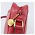 Borsa a tracolla GUCCI in pelle rossa e oro Auth 199603 Rosso D'oro - vista 10