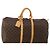 LOUIS VUITTON Monogram Keepall 55 Boston Bag M41424 LV Auth 198304V Monogramma