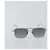 Gafas de sol Christian Dior metal Silver Auth BA15207M Plata - vista 13