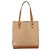 Céline CELINE Macadam Canvas Tote Bag PVC Leder Beige Gold Auth ka5912 Golden - Ansicht 13