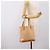 Céline CELINE Macadam Canvas Tote Bag PVC Leder Beige Gold Auth ka5912 Golden - Ansicht 21