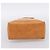 Céline CELINE Macadam Canvas Tote Bag PVC Leder Beige Gold Auth ka5912 Golden - Ansicht 5