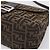 Borsa a tracolla FENDI Zucca Canvas Mamma Baguette Marrone Argento Auth BA15280V - vista 10