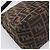 Borsa a tracolla FENDI Zucca Canvas Mamma Baguette Marrone Argento Auth BA15280V - vista 16