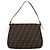 Borsa a tracolla FENDI Zucca Canvas Mamma Baguette Marrone Argento Auth BA15280V - vista 2