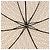 FENDI Zucca Canvas Folding Umbrella Beige Gold Auth 196709A Golden - view 10