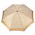 FENDI Zucca Canvas Folding Umbrella Beige Gold Auth 196709A Golden - view 2