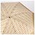 FENDI Zucca Canvas Folding Umbrella Beige Gold Auth 196709A Golden - view 4