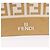 FENDI Zucca Canvas Folding Umbrella Beige Gold Auth 196709A Golden - view 8