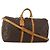 LOUIS VUITTON Monogram Keepall Bandouliere55 Boston Bag M41414 LV Auth 194862V Monogramma