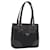 Borsa Tote PRADA Nylon Pelle Nero Tono Oro Auth am12459V
