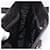 Borsa Tote PRADA Nylon Pelle Nero Tono Oro Auth am12459V - vista 22