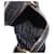 Borsa Tote PRADA Nylon Pelle Nero Tono Oro Auth am12459V - vista 25