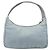 PRADA Accessory Pouch Nylon Light Blue Silver Auth 200143 Silvery - view 2