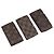 LOUIS VUITTON Monogram Damier Ebene Etui Cigarette Case 3 Set LV Auth BA14540 Monograma