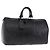 LOUIS VUITTON Epi Keepall 45 Boston Bag Black M42972 LV Auth 194748 Nero