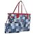 Saco Tote LOUIS VUITTON Monogram Denim Neverfull MM Azul M44981 LV Auth SW2668SM Monograma