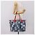 Saco Tote LOUIS VUITTON Monogram Denim Neverfull MM Azul M44981 LV Auth SW2668SM Monograma - vista 28