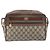 Borsa GUCCI GG Supreme Web Sherry Line PVC Beige Gold 001 113 6472 Auth 199679 D'oro - vue 13