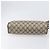 Borsa GUCCI GG Supreme Web Sherry Line PVC Beige Gold 001 113 6472 Auth 199679 D'oro - vue 5