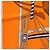 Hermès HERMES Carré 40 Seidentuch "BRIDES ET FRONTAUX" Orange White Auth am12333M Weiß - Ansicht 6
