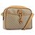 Céline Borsa a tracolla CELINE Macadam Canvas PVC Beige Gold Auth 196864 D'oro