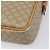 Céline Borsa a tracolla CELINE Macadam Canvas PVC Beige Gold Auth 196864 D'oro - vista 9