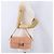 Borsa a tracolla FENDI Mamma Baguette in pelle rosa e oro Auth yk20830SAM - vista 27