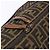 Borsa a tracolla FENDI Zucca Canvas Nero Marrone Auth 197722A - vista 10