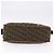 Borsa a tracolla FENDI Zucca Canvas Nero Marrone Auth 197722A - vista 5